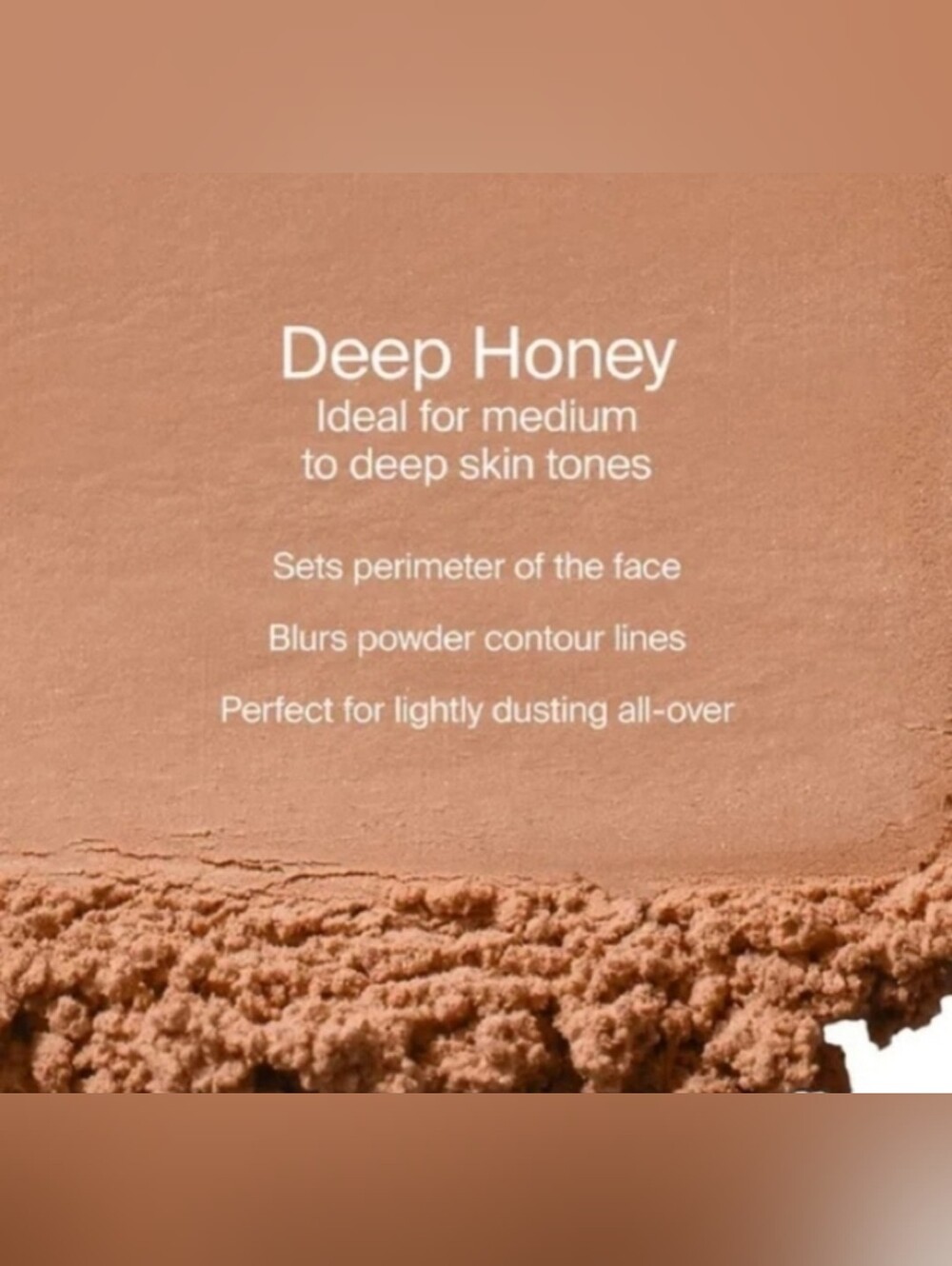 HAUS LABS by Lady Gaga Bio-Blurring Loose Setting Powder – Deep Honey | Talc-Fre - Picture 3 of 5